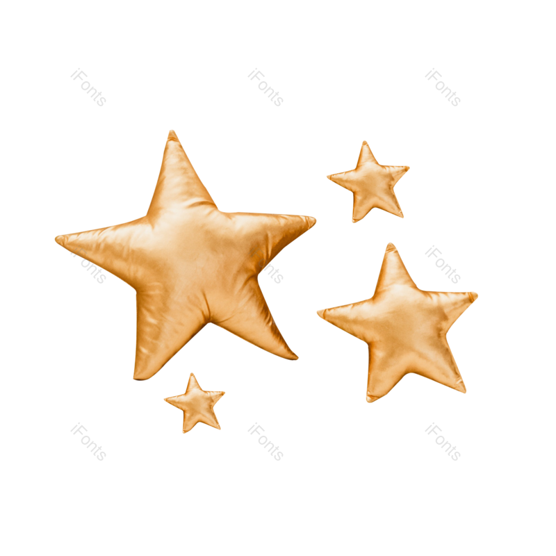 装饰图片,圣诞星星元素,圣诞节PNG,免抠素材